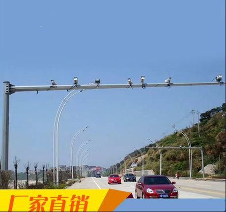 中山监控立杆厂家直供 直杆、圆锥杆、八角杆及大小杆一站式供应